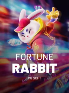 Capa do jogo Fortune Rabbit, da PG Soft